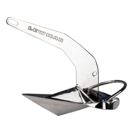 Epsilon Stainless Steel Anchor - 22 pounds | Lewmar 0057510