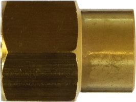 1/2 X 1/4  BRASS LP COUPLING