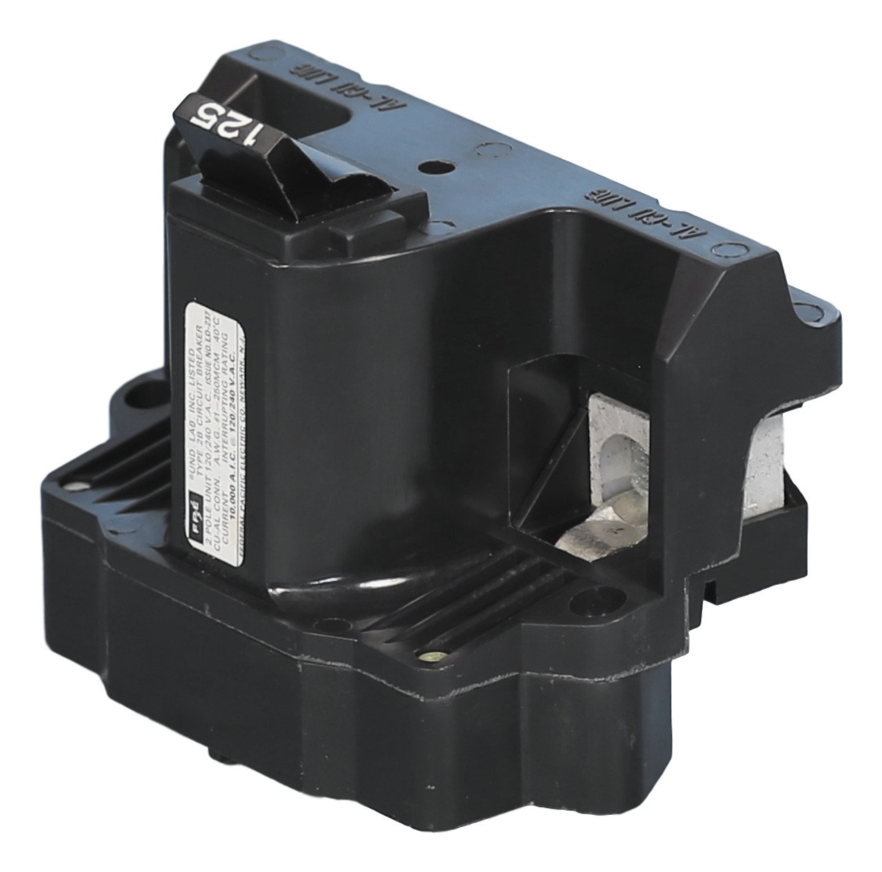 2B125 Main Breaker Stab-Lok Federal Pacific Electric