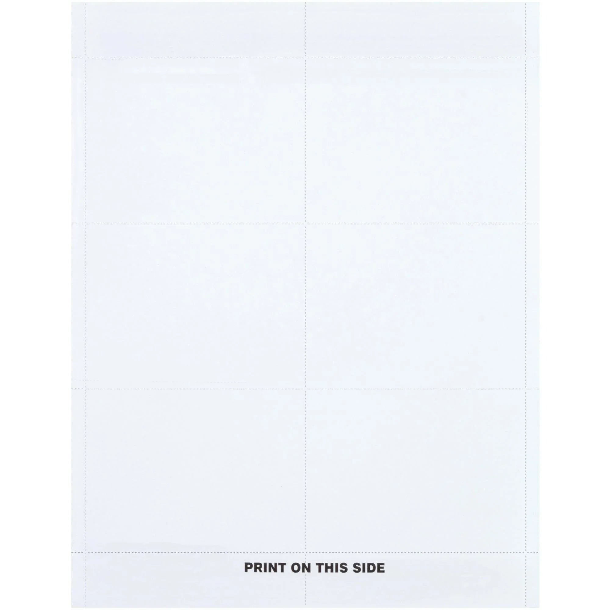 4 x 3" Paper Badge Inserts