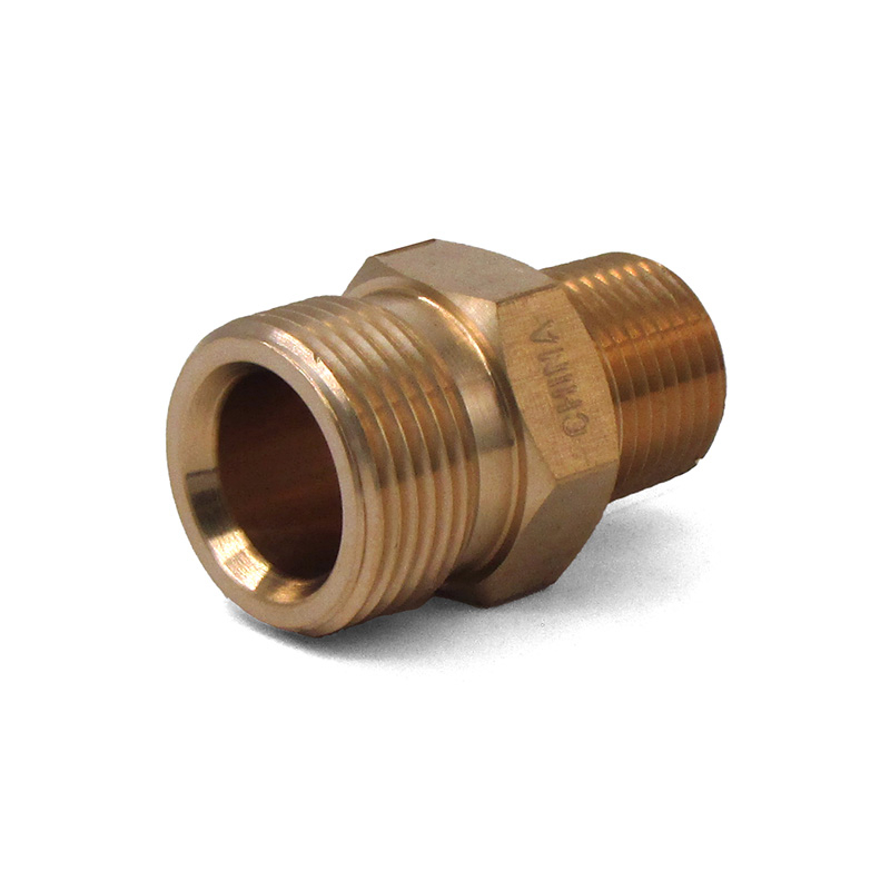 Twist Seal Plug, M22 M x 3/8″ MPT, 3600 PSI Brass
