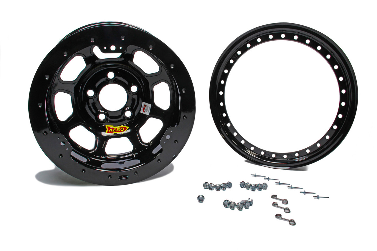 Aero 13x7 2in. 4.25 Black Beadlock 33-174220B