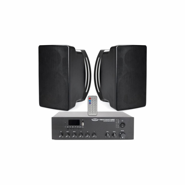 Pure Resonance Audio EDSS-2S5MA120BT School Sound System, 2 S5