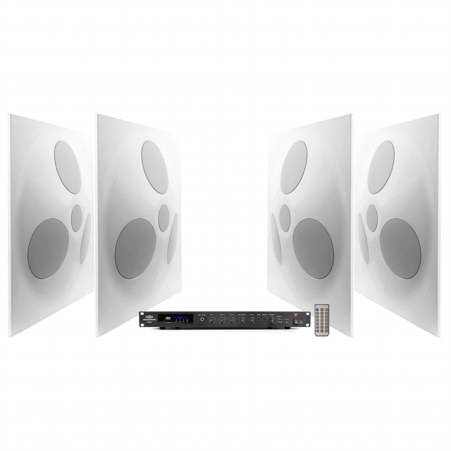 Pure Resonance Audio EDSS-4SD5RMA240BT Lecture Hall Sound System, 4 SD5