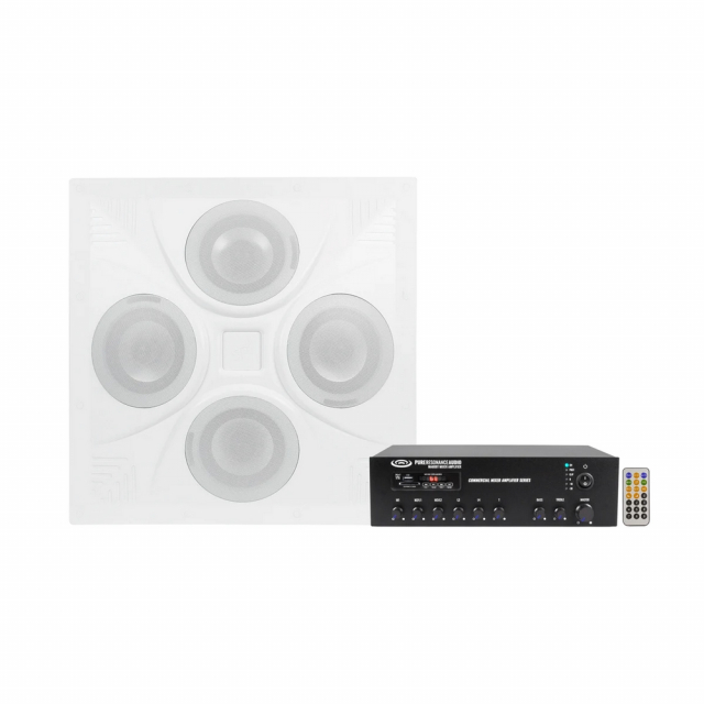 Pure Resonance Audio EDSS-SD4MA60BT Classroom Sound System, SD4 C