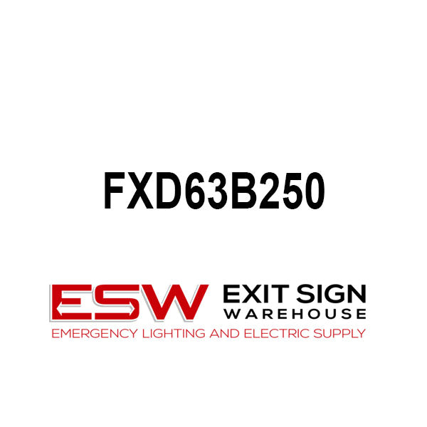 FXD63B250 Siemens 3 Pole 250 Amperage Circuit Breaker- Bolt on