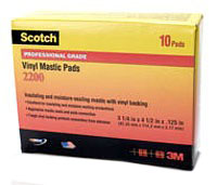 3M 2200 3-1/4 x 4-1/2 inch Mastic Pad