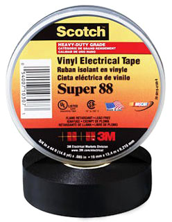 3M 88-Super 3/4 x 66 Foot Electrical Tape