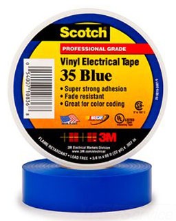 3M 35 3/4 x 66 Foot Blue Tape