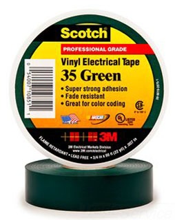 3M 35 3/4 x 66 Foot Green Tape