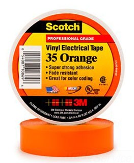 3M 35 3/4 x 66 Foot Orange Tape
