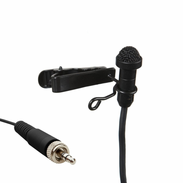 Airwave Technologies LAV-SLIMLINE+ S8 BLACK Microphone, Sennheiser