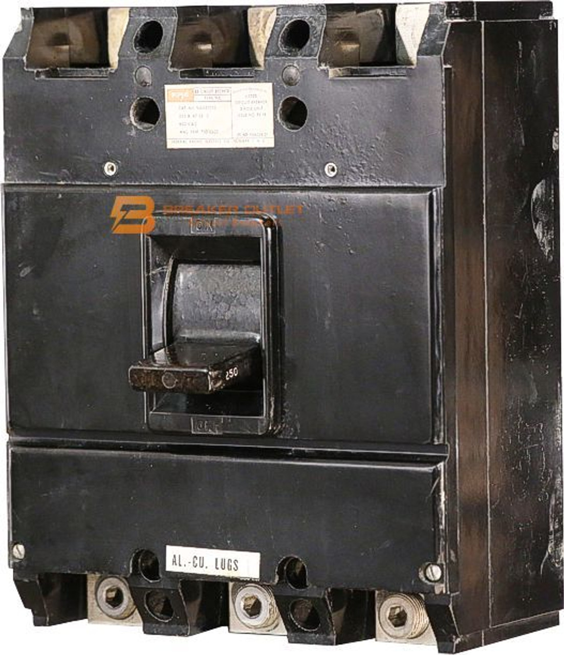 NJL631250 Federal Pacific Electric Circuit Breaker
