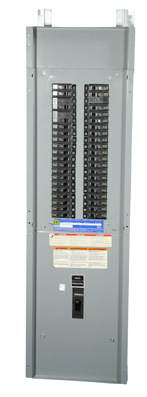 100 Amp Main Breaker Panelboard NQOD Series, 42 Circuits Interior Unit