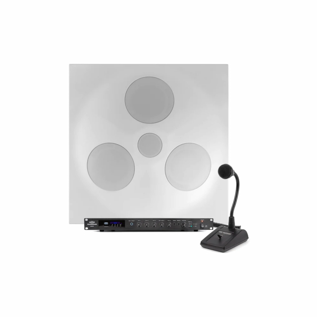 Pure Resonance Audio PGSS-SD5RMA120BTPTT1 Paging Sound System, SD5