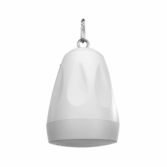 Pure Resonance Audio PRA-PD4W Pendant Speaker, White, 4"