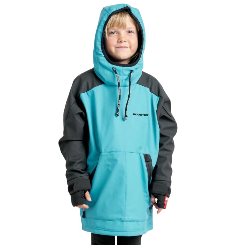 Rooster Aquafleece Hoodie - Teal (Junior) (139438)