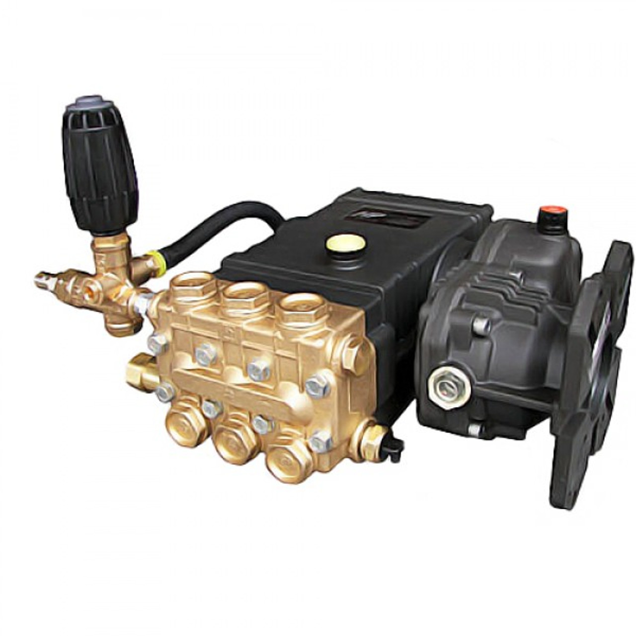 General Pump HP5535 Fully Plumbed Pressure Washer Pump with VRT3 Unloader & Gearbox