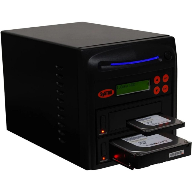 SySTOR SYS601DP Duplicator and Sanitizer HDD/SSD 1:1, 600MB/S