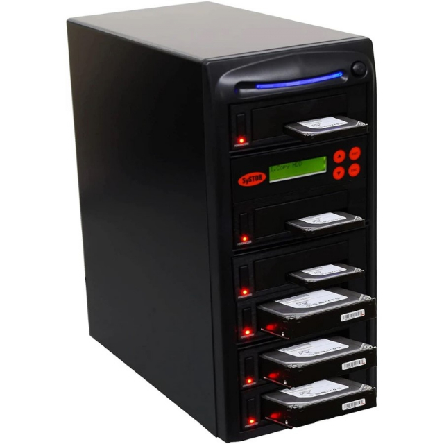 SySTOR SYS605DP Duplicator and Sanitizer HDD/SSD 1:5, 600MB/S