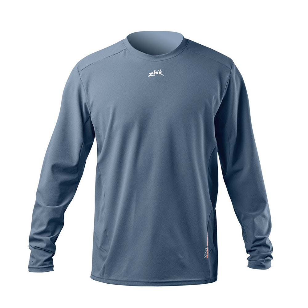 Zhik T-Shirt - XWR Long Sleeve - Grey (ATE-0093-M-GRY-LLL)