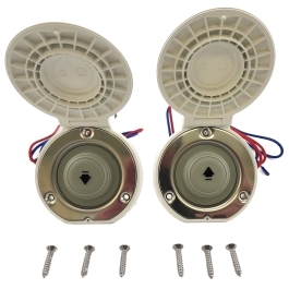 White Set Up/Down Foot Switch Kit | Lewmar 69600731